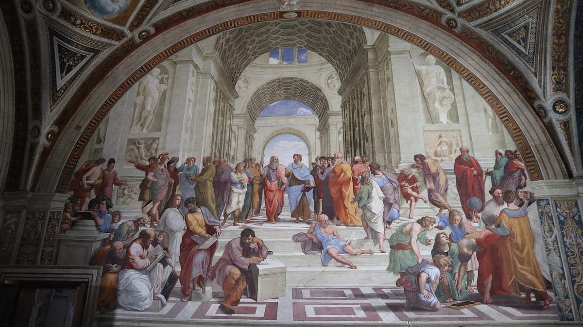 Rafael, «L'escola d'Atenes» (1509-1511)