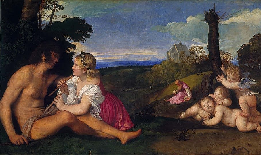 Tizià, «Les tres edats de l'home» (c. 1512)
